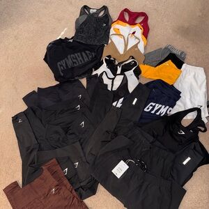 Gymshark Mixed Color Workout Bundle — XS-M — NWT/NWOT